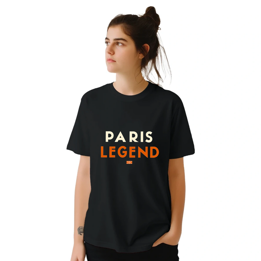 T-shirt T - shirt exclusif Tennis Paris Legend parfait passionnés style design unique esprit légendaire occasion le tailles S M L XL XXL