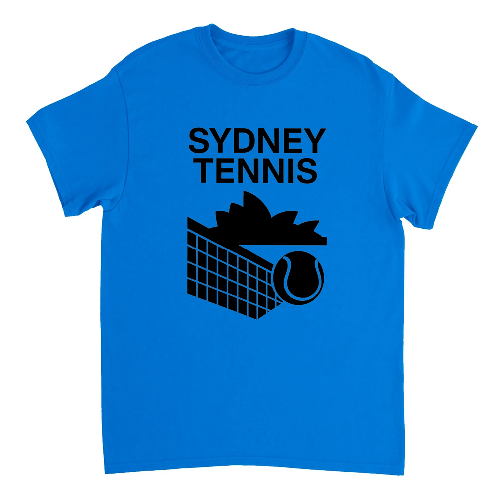 T-shirt game Sydney Tennis 7 T shirt vibrant design spirit iconic tournament tee perfect enthusiasts court stands stylish love high quality cotton soft feel