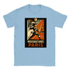 Image Light Blue de Mousquetaires Paris Tennis Tshirt