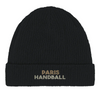 Image Black de Beanie Paris Handball 2  - Cotton Bio, Embroidered Design
