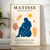 space exquisite Matisse Papiers Découpés 8 poster iconic white orange hues cutout art enthusiasts Henri wall available standalone print today framed