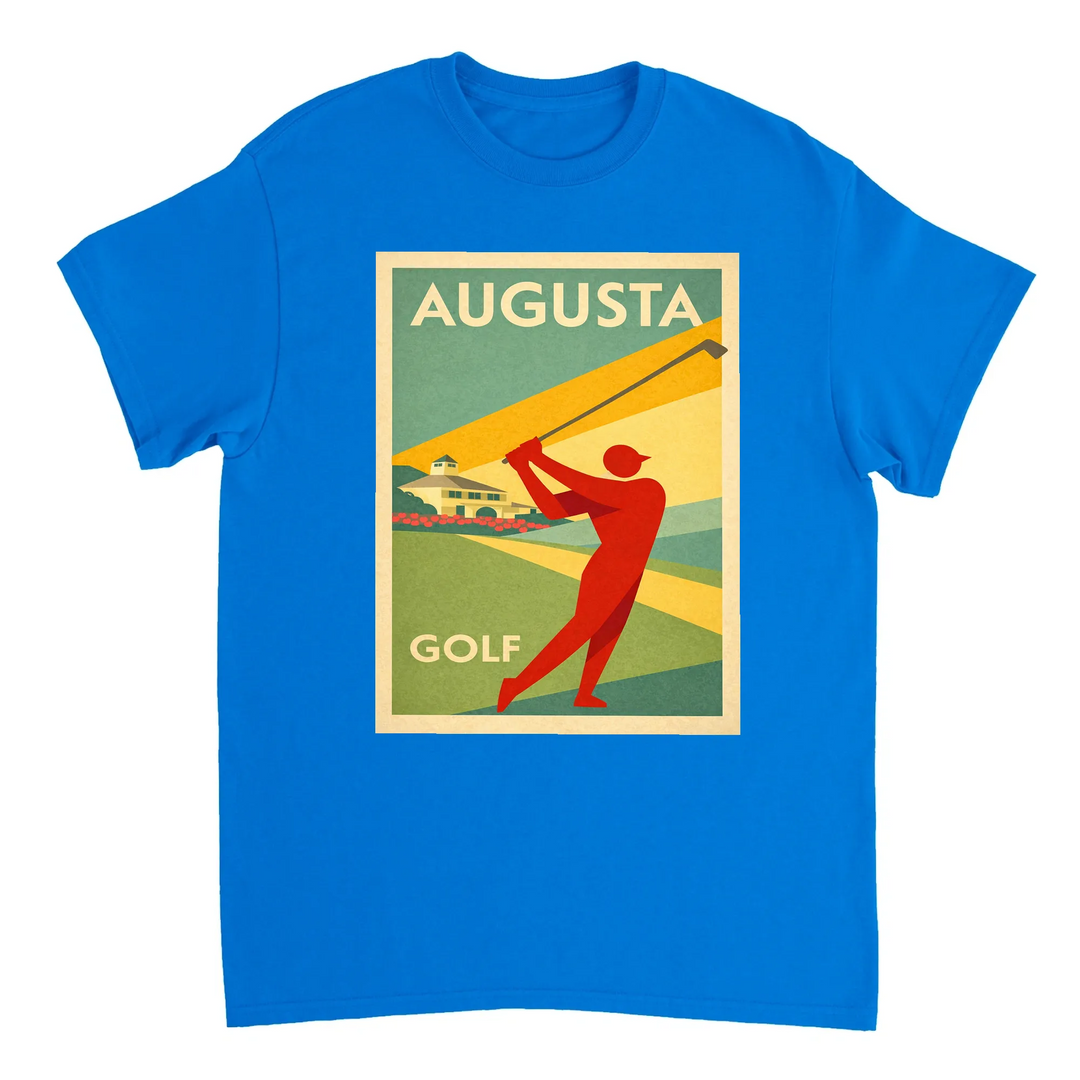 Camiseta com um gráfico do Augusta National Golf Club