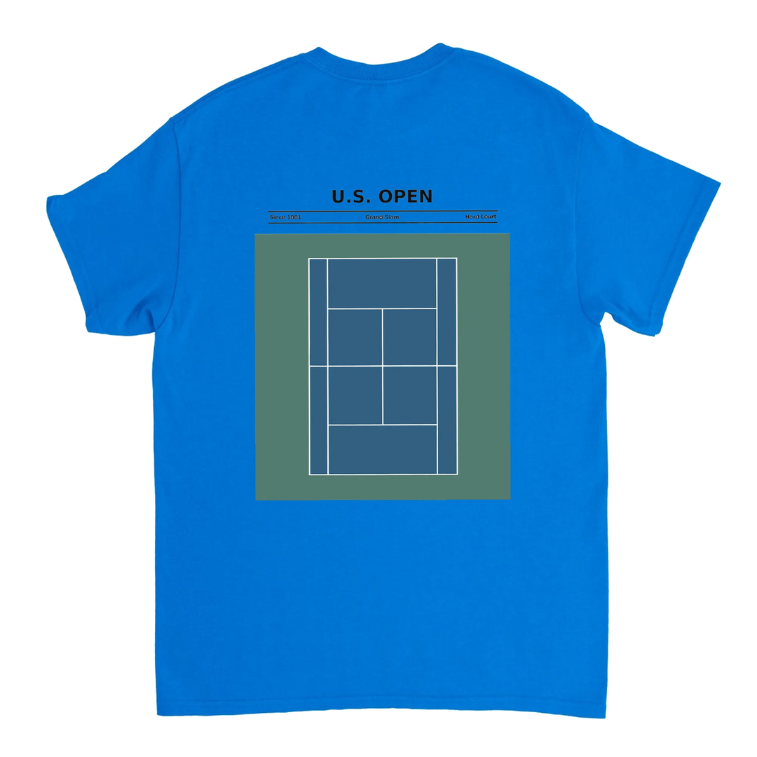 Image Blue de Us Open Tennis Tshirt [color:blue] [view:back]