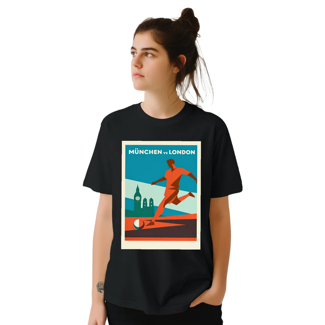 T-shirt love Munich legendary football scene stylish Germany T shirt comfort tee perfect matches casual outings yours today passion sizes available M L XL XXL