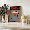 walls vibrant pornstar martini cocktail poster striking red orange palette lovers home bar enthusiasts art piece flair space unframed options