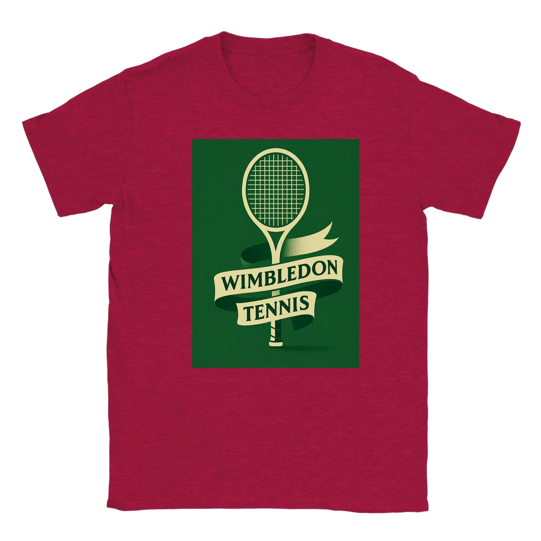 Image Red de Wimbledon Tennis Tshirt