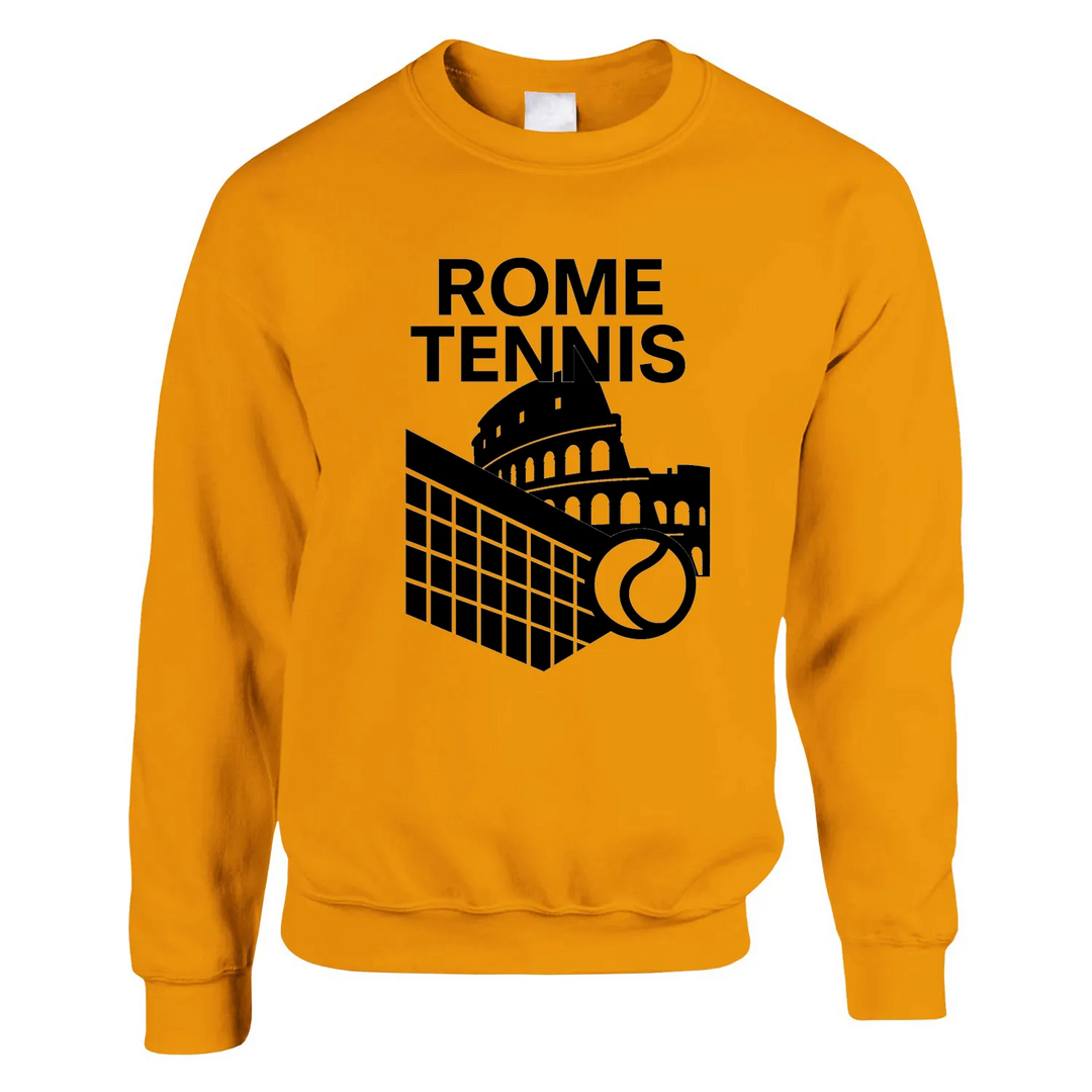 Romie tenisa džemperis, izgatavots no mīksta kokvilnas un poliestera maisījuma, nodrošina komfortu un izturību. Ideāls ikdien