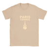T-shirt T - shirt unique charme Paris énergie tennis valeur passion un design captivant parfait amateurs sport mode française confort supérieur grâce tissu coton doux respirant