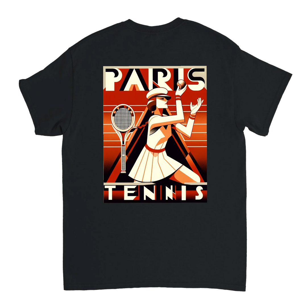 パリのテニスTシャツ。テニス愛好家とファッション好きに最適なスタイルを提供します。エレガントなデザインで、コート内外での印象を与えます。サイズはSからXXLまで。