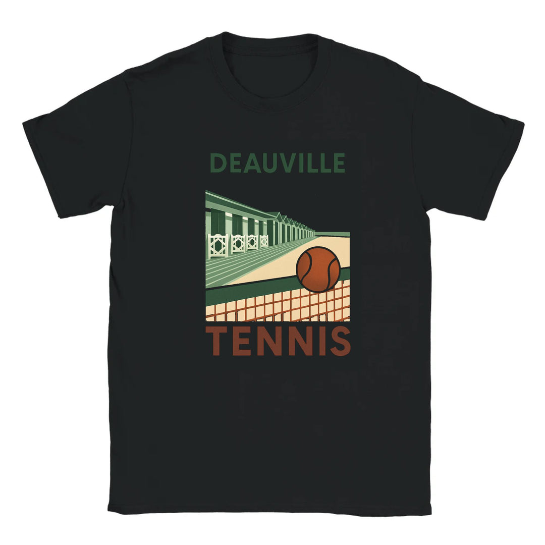 T-shirt Deauville Tennis T shirt perfect sports enthusiasts style aficionados vibrant design tee casual outings events comfort durability sizes M L XL XXL