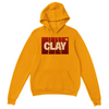 Clay Tennis Sport Hoodie un sweat capuche épais confort style 50 % coton polyester doux toucher grâce filature jet air boulochage une doublée poche ventrale coupe unisexe parfait tous vôtre