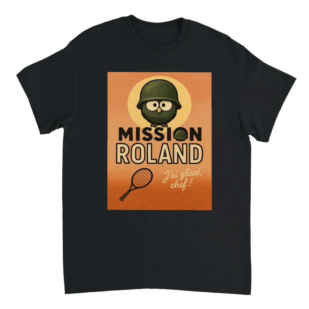 T-shirt T - shirt exclusif Roland Tennis 3 parfait tous passionnés unique confort style idéal amour sport court maintenant sensation disponibles S M L XL XXL