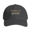 Gorra vintage bordada con motivo luna Formula 1, estilo dad bajo