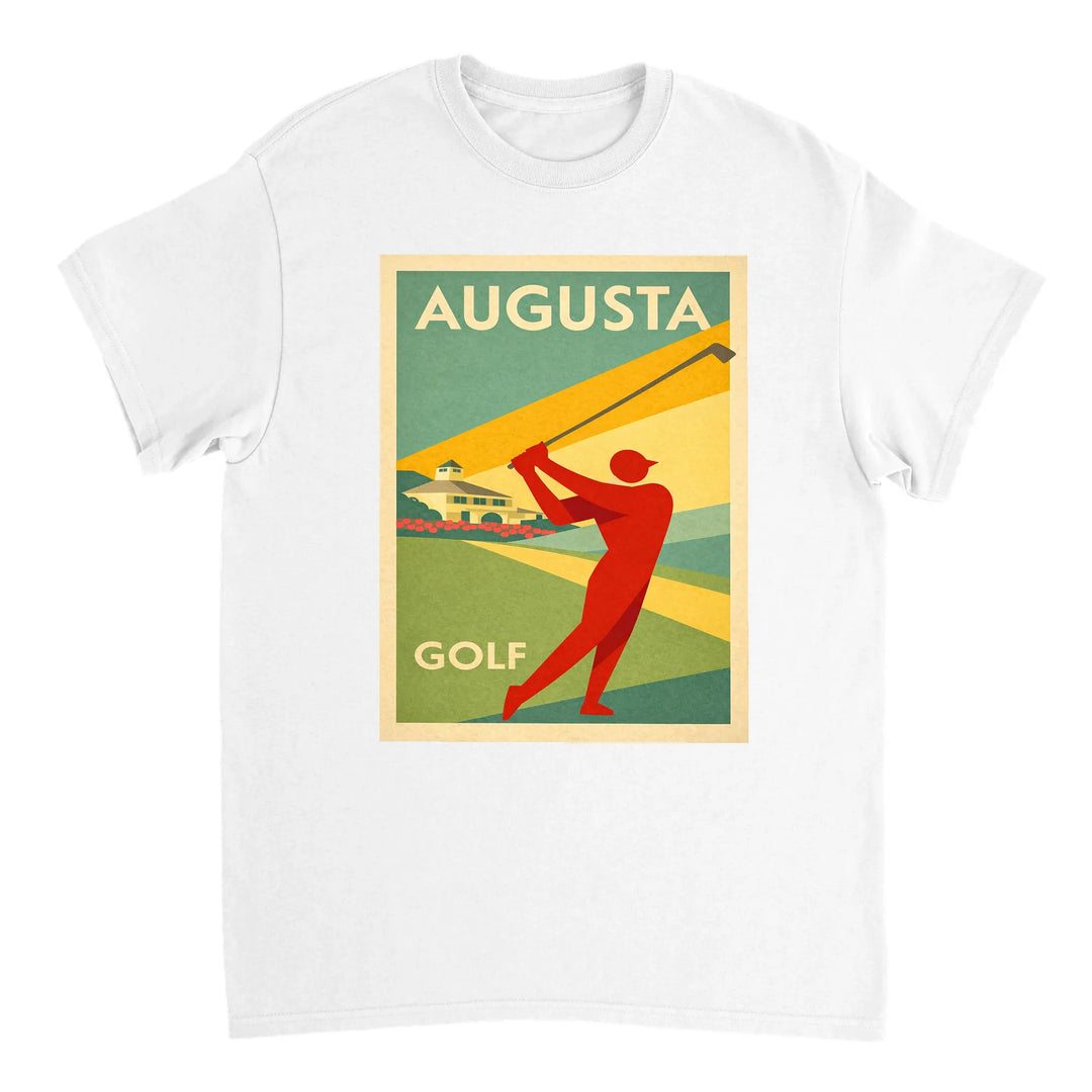 Camiseta com um gráfico do Augusta National Golf Club
