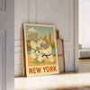 vibrant touch child room playful poster quirky kid elephant rhino judo New York charming design pops shades gray green yours today little one imagination sizes A4 cm A0