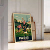 Affiche rugby vintage un incontournable passionnés ballon ovale art esprit matchs Paris formats A4 cm A0 vôtre