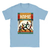 T-shirt énergie style Rome Marathon T - shirt exclusif passionnés course un design unique essence romaine athlètes amateurs confort pur coton naturel
