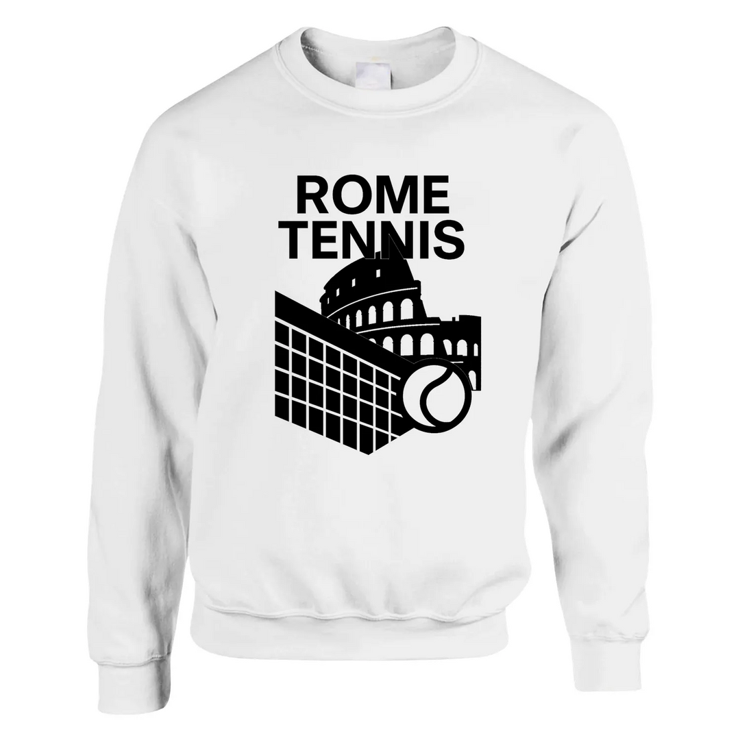 Romie tenisa džemperis, izgatavots no mīksta kokvilnas un poliestera maisījuma, nodrošina komfortu un izturību. Ideāls ikdien