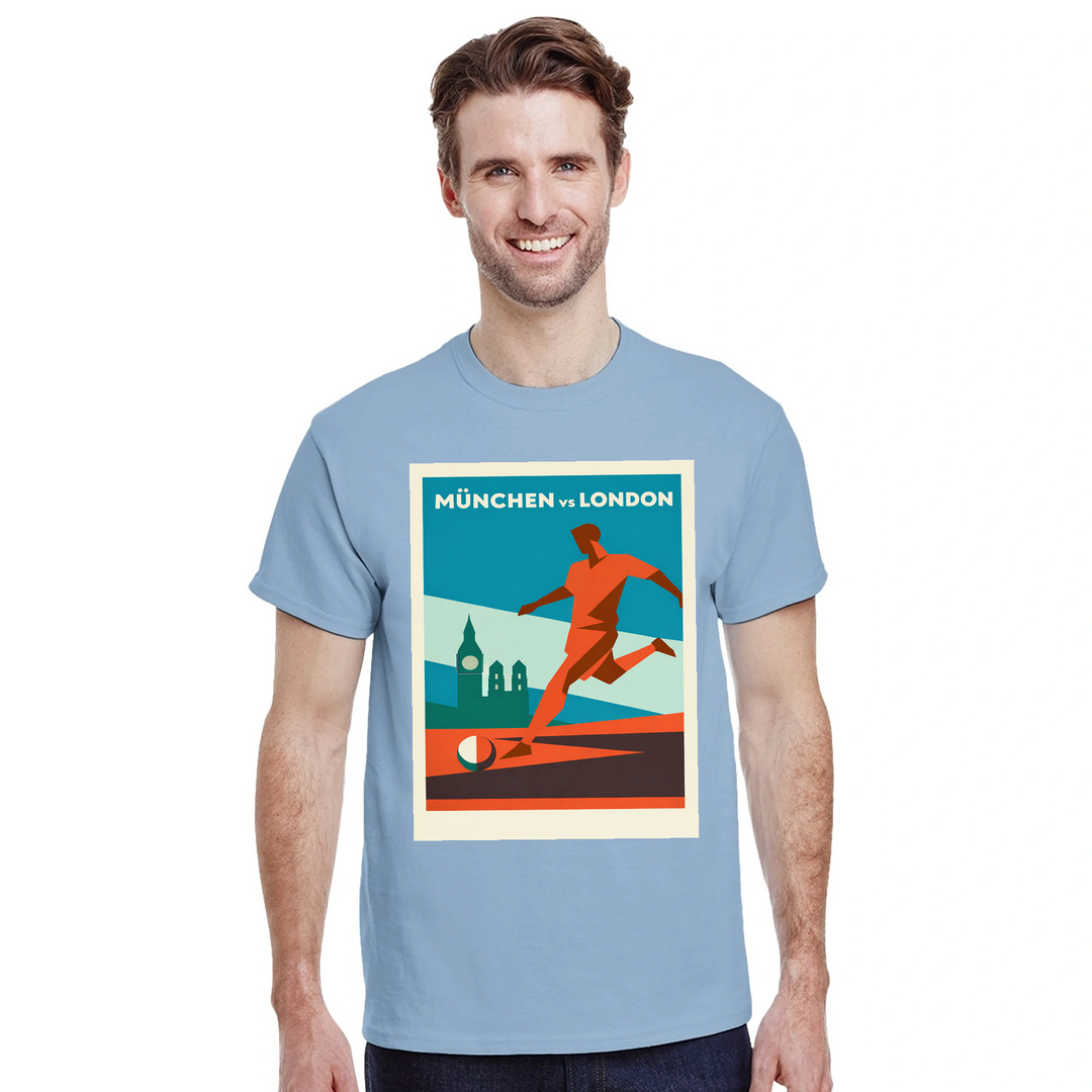 T-shirt love Munich legendary football scene stylish Germany T shirt comfort tee perfect matches casual outings yours today passion sizes available M L XL XXL