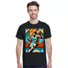 T-shirt T - shirt unique thème basketball parfait passionnés sport design dynamique style terrain occasion pièce garde-robe amour jeu taille S M L XL XXL