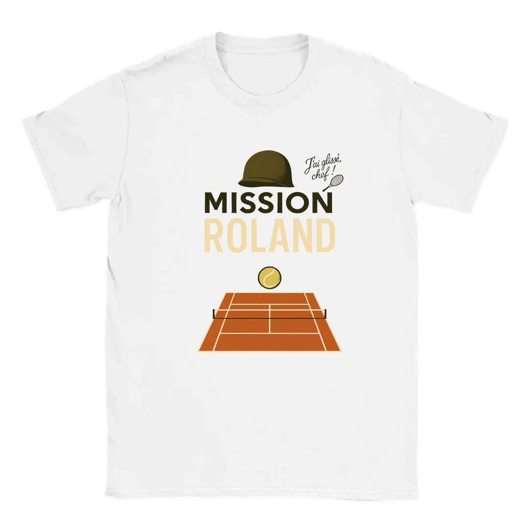 Image White de Mission Roland Tennis Tshirt 6