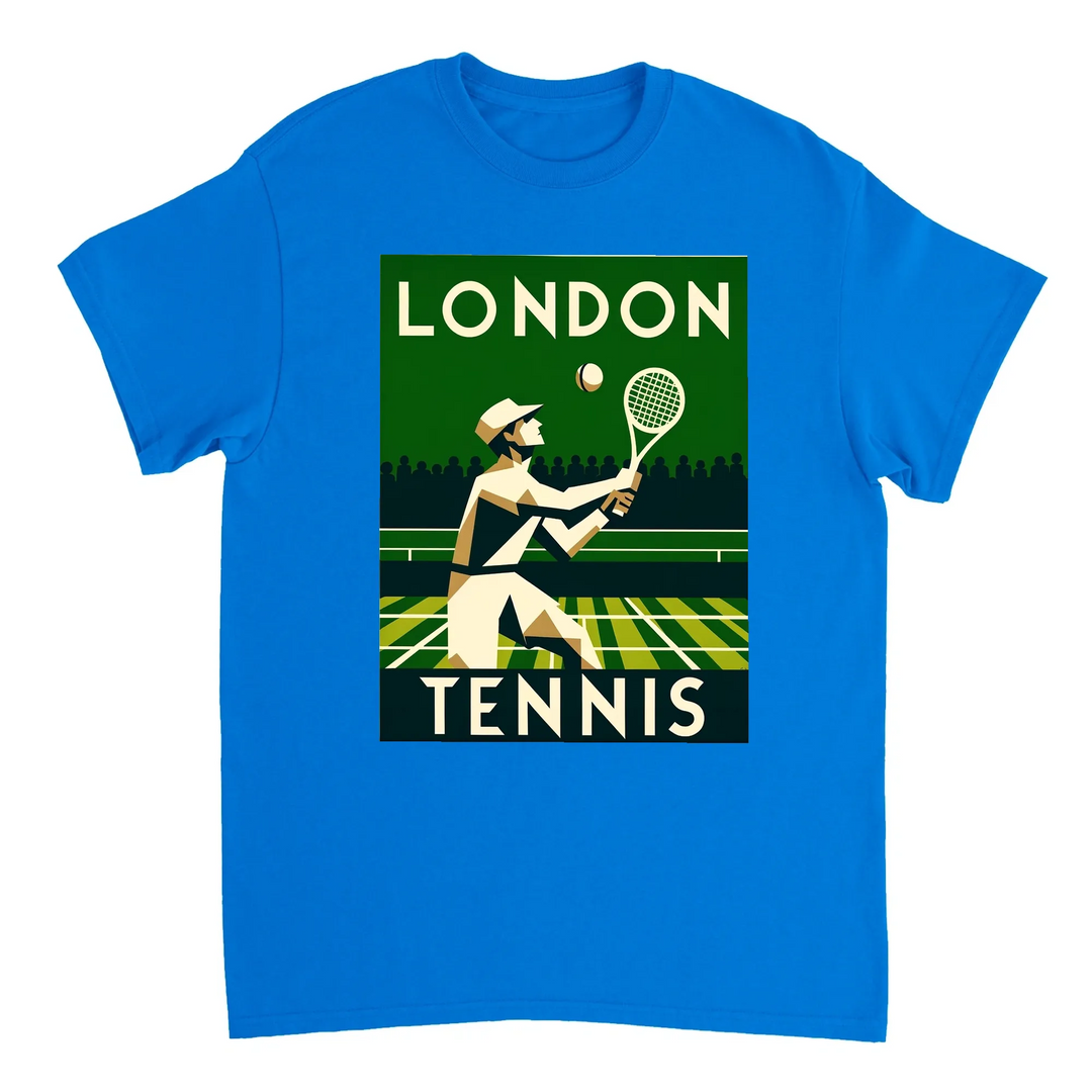 ロンドンテニスTシャツは、スポーツとファッションを融合させたスタイリッシュなアイテムです。テニスのエッセンスを捉えたユニークなデザインで、プレイヤーにもファンにもぴったり。SからXXLまでのサイズ展開。