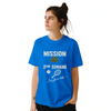 Image Blue de Mission 2eme Semaine Tennis Tshirt 4 [color:blue] [view:front]
