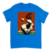 T-shirt T - shirt unique tennis passion sport un design moderne dynamique matches sorties incontournable maintenant style dure coton première qualité une tenue longue durée