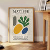Affiche Matisse célèbres papiers blanc orange reproduction Henri grand format pleine charme une touche artistique intérieur A4 cm A0