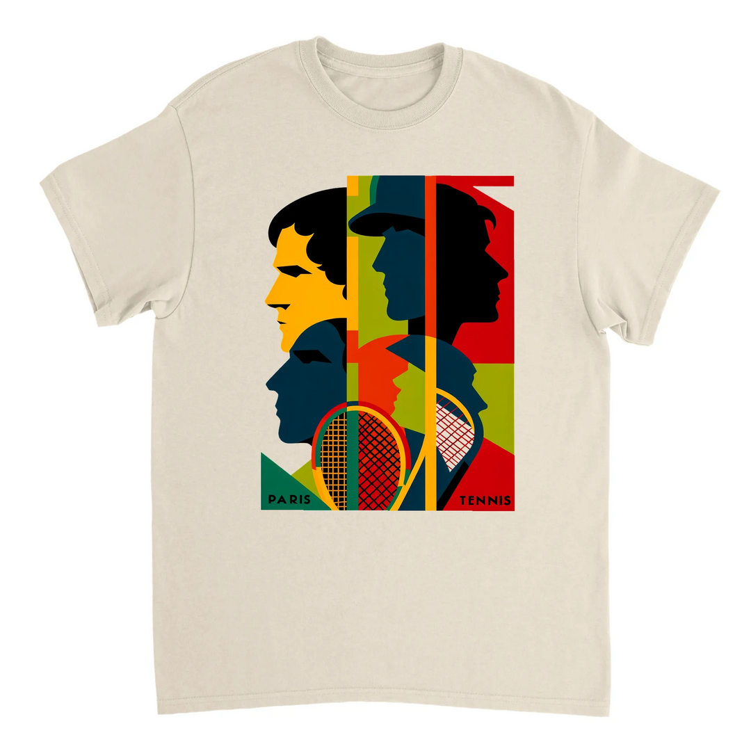 テニス愛好者にぴったりのトーナメントテニスTシャツ。スタイリッシュなデザインで、コートでも観客席でも活躍します。快適なコットン素材で、あなたのワードローブに欠かせない一着です。