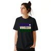 T-shirt de ténis Wimbledon, ideal para fãs e jogadores, com um design vibrante e confortável em algodão respirável
