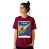 T-shirt Liège Belgium Cyclisme, ιδανικό για ποδηλάτες και καθημερινές εμφανίσεις, διαθέσιμο σε S, M, L, XL, XXL