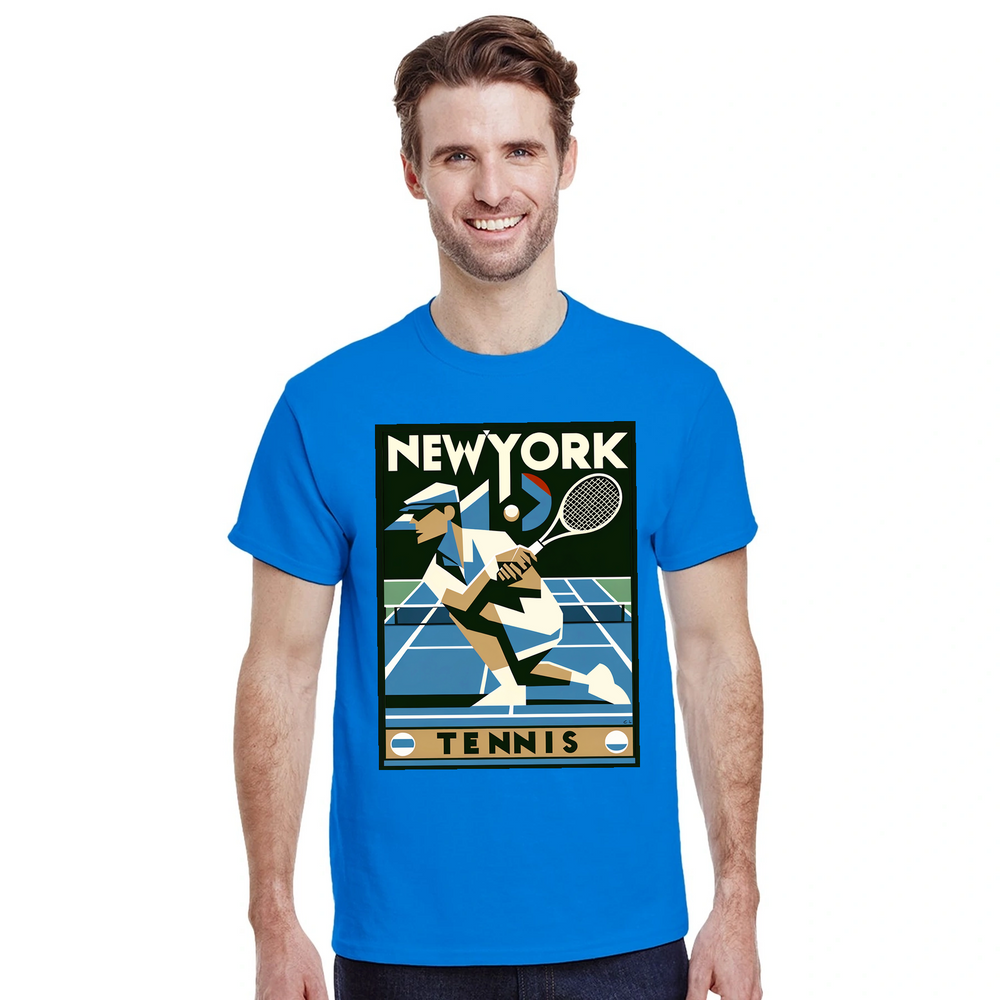 T-shirt style New York Tennis T shirt perfect blend sport urban flair dynamic design energy court city tee ideal lovers fashion enthusiasts today tees high quality cotton ultimate comfort