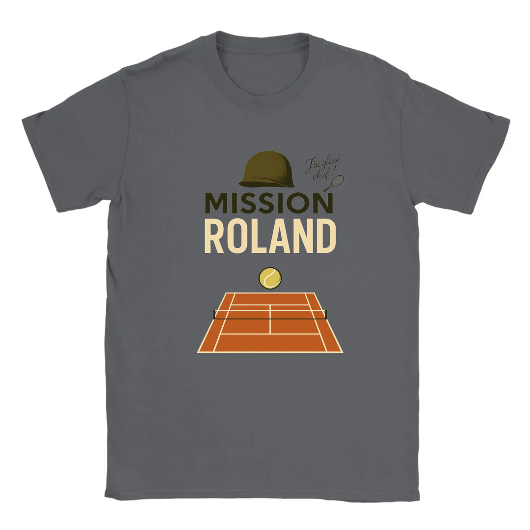 Stylisches Mission Roland Tennis T-Shirt für Tennisliebhaber, aus weicher, atmungsaktiver Baumwolle für ganztägigen Komfort