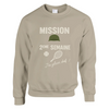 Maglione unisex Mission 2Eme Semaine Tennis in morbido cotone e poliestere, con taglio classico e finitura anti-pilling
