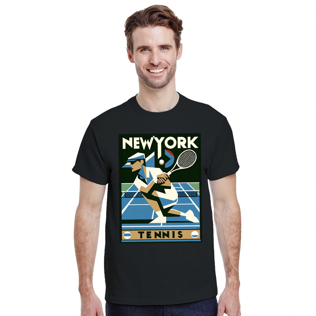 ニューヨークテニスTシャツは、スポーツと都市の魅力を融合させたデザインで、テニス愛好者にもファッション好きにもぴったりのアイテムです。