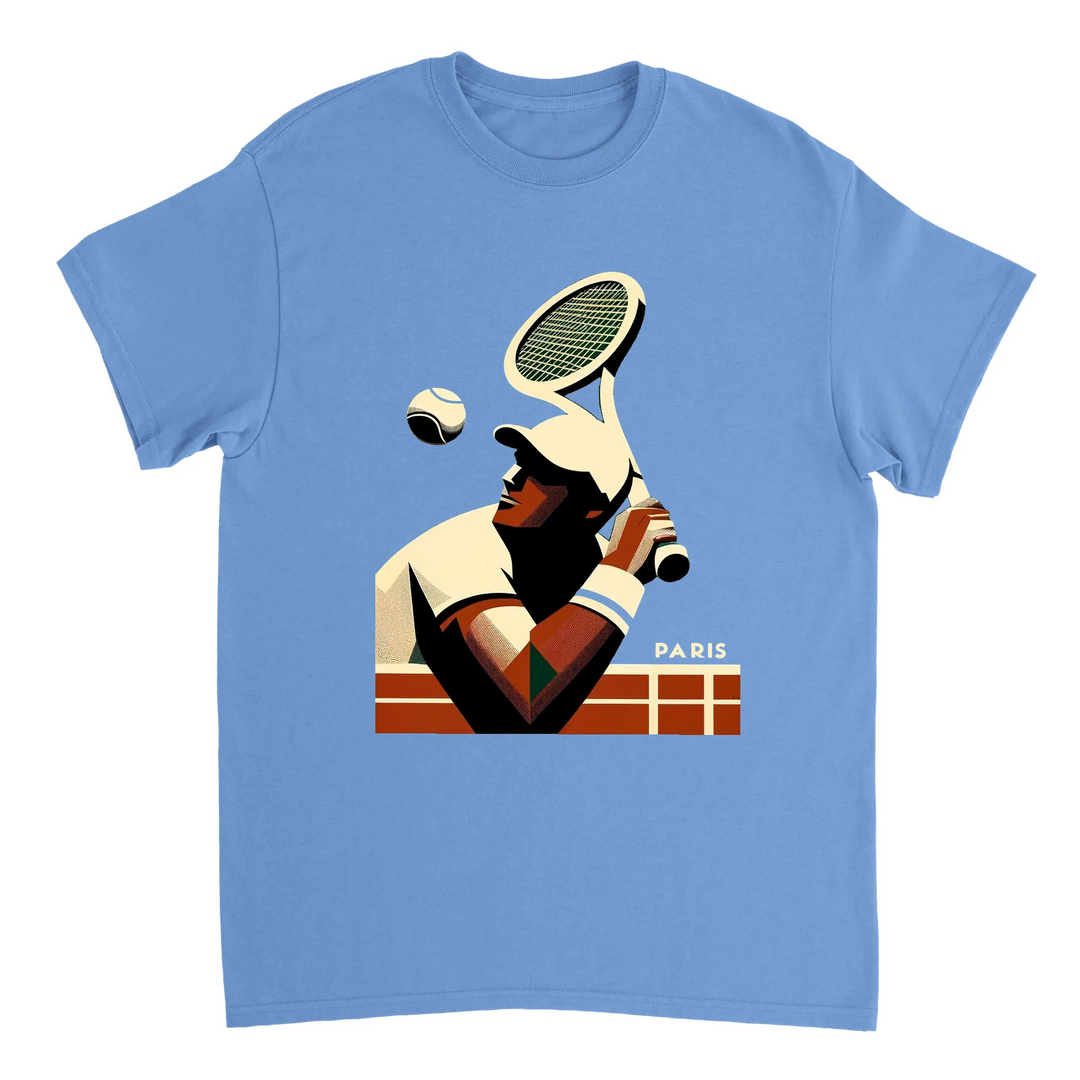 T-shirt de ténis elegante e confortável, ideal para jogar ou ver o jogo. Disponível em vários tamanhos