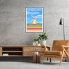 charm Netherlands stylish gray blue travel poster wall art thoughtful gift artwork essence Dutch landscapes unframed versions convenience