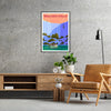 captivating beauty Niagara Falls stunning brown green poster elegant wall art nature wonder space perfect gift home office decor unframed options available