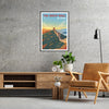 majestic Wall China stunning brown gray poster captivating art essence travel perfect gift addition room space unique artwork sizes A4 cm A0