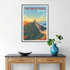 majestic Wall China stunning brown gray poster captivating art essence travel perfect gift addition room space unique artwork sizes A4 cm A0