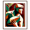 affiche rugby vintage style art idéal passionnés sport décoration rétro cadeau unique amateurs histoire disponibles A4 cm A0