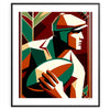 affiche rugby vintage style art idéal passionnés sport décoration rétro cadeau unique amateurs histoire disponibles A4 cm A0