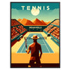 Elegant Indian Wells tennis artwork perfect for any sports enthusiast