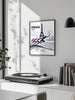 upcoming Paris Olympics captivating Relai Plus Clair poster stunning wall art perfect gift sports enthusiasts vibrant addition space sizes A4 cm A0
