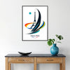 spirit Paris Olympics stunning sailing poster vibrant wall art perfect gift sports enthusiasts space beautiful artwork multiple sizes A4 20×28 A0