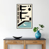 essence timeless design Bauhaus Vintage Poster minimalistic black gray tones captivating artwork space gift stylish addition wall art collection