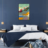 space dynamic Formula 1 poster red white wall art unique gift fans artwork thrill track sizes A4 20×28 A0 passion speed stunning print