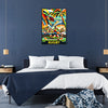 une touche sportive décoration affiche rugby captivante cadeau passionnés esprit formats A4 cm A0