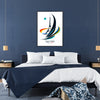 spirit Paris Olympics stunning sailing poster vibrant wall art perfect gift sports enthusiasts space beautiful artwork multiple sizes A4 20×28 A0